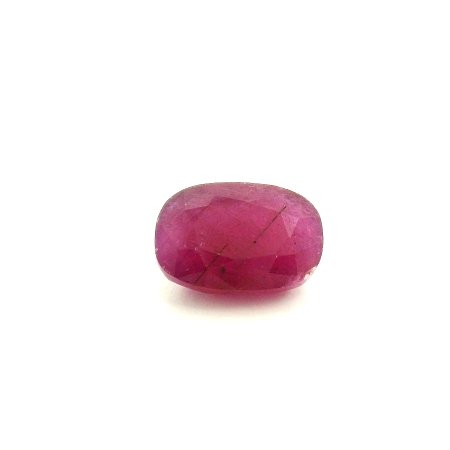 3.81 ct Cushion Red Natural Ruby