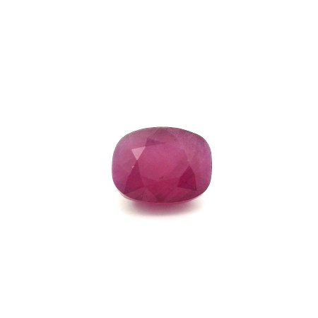 3.11 ct Cushion Red Natural Ruby