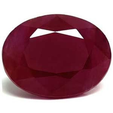 2.64 ct Oval Red Natural Ruby