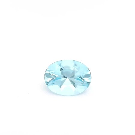 1.35 ct Oval Blue Natural Aquamarine