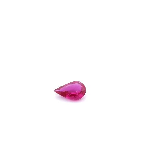 0.35 ct Pear Red Natural Ruby