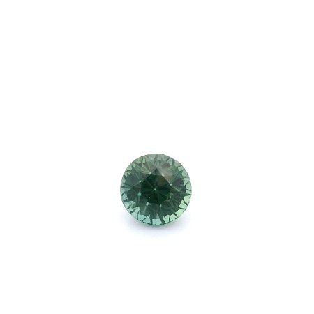 1.34 ct Round Green Natural Sapphire