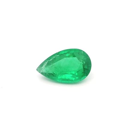 1.57 ct Pear Green Natural Emerald