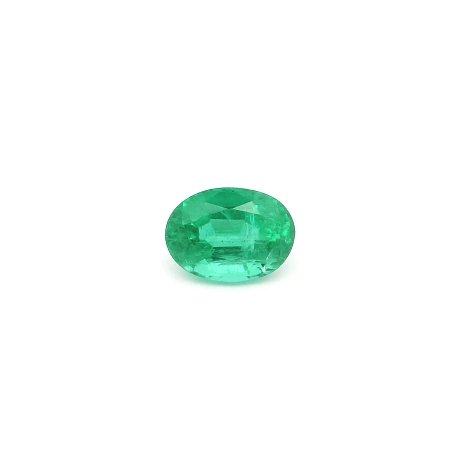 0.90 ct Oval Green Natural Emerald