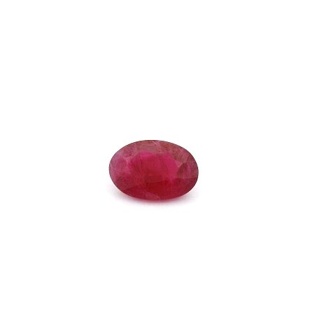 0.90 ct Oval Red Natural Ruby