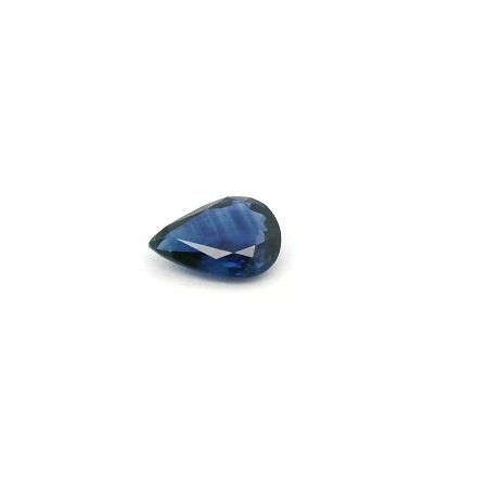 0.66 ct Pear Blue Natural Sapphire
