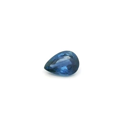 0.74 ct Pear Blue Natural Sapphire