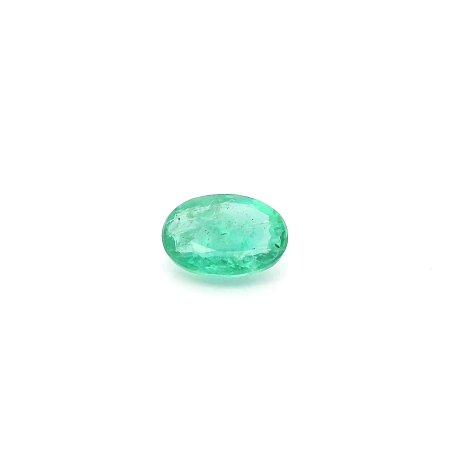 0.77 ct Oval Green Natural Emerald