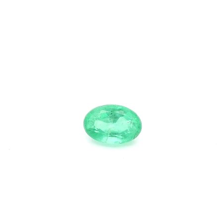 0.64 ct Oval Green Natural Emerald