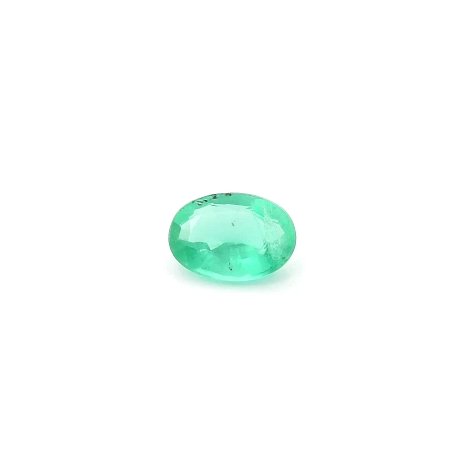 0.67 ct Oval Green Natural Emerald