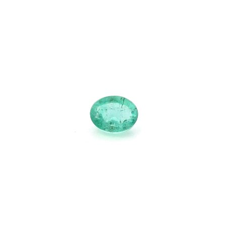 0.46 ct Oval Green Natural Emerald