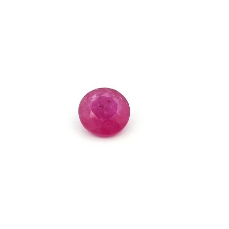 0.91 ct Round Red Natural Ruby