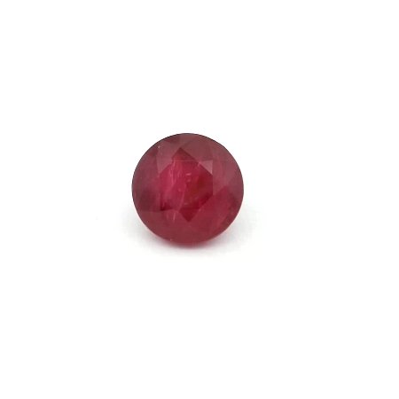2.16 ct Round Red Natural Ruby