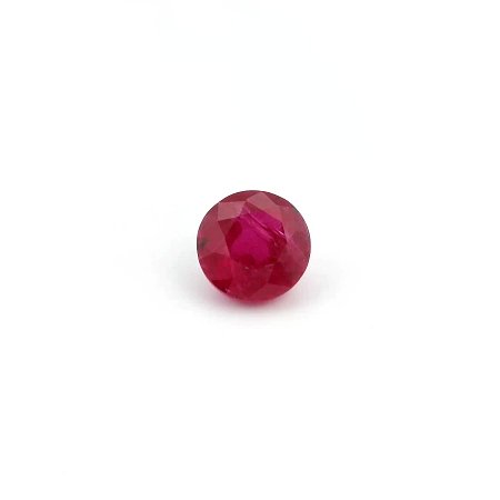 1.11 ct Round Red Natural Ruby