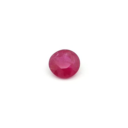 0.98 ct Round Red Natural Ruby