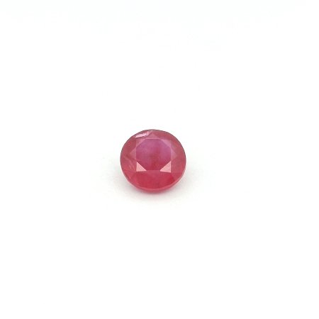 0.75 ct Round Red Natural Ruby