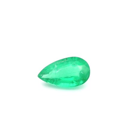 1.21 ct Pear Green Natural Emerald