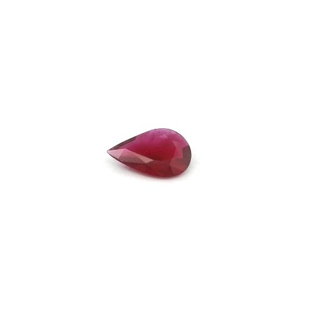 0.45 ct Pear Red Natural Ruby