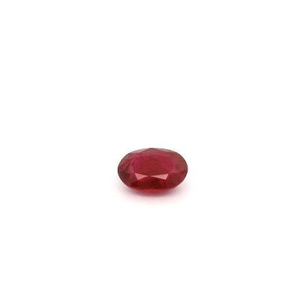 0.58 ct Oval Red Natural Ruby