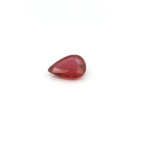 0.69 ct Pear Red Natural Ruby