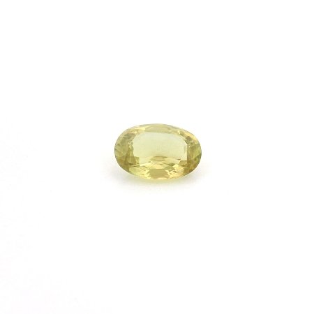 0.77 ct Oval Yellow Natural Sapphire