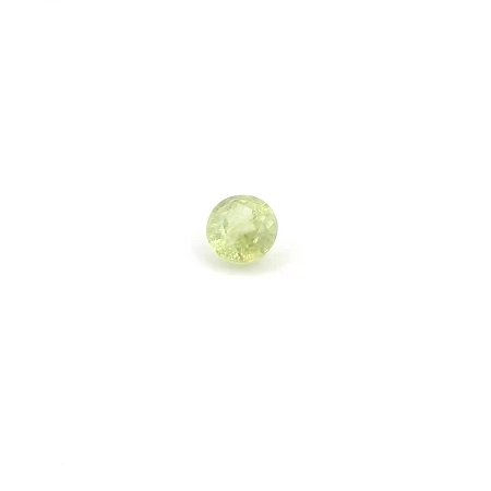 0.30 ct Round Yellow Natural Sapphire