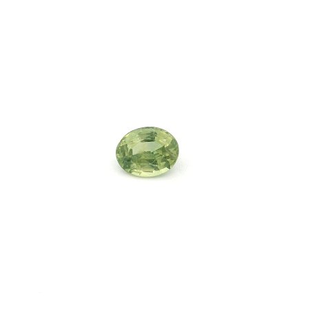 0.63 ct Oval Green Natural Sapphire