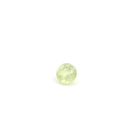 0.29 ct Round Yellow Natural Sapphire