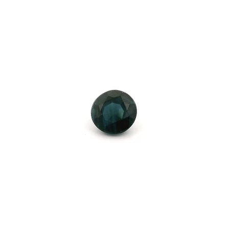 0.61 ct Round Blue Natural Sapphire