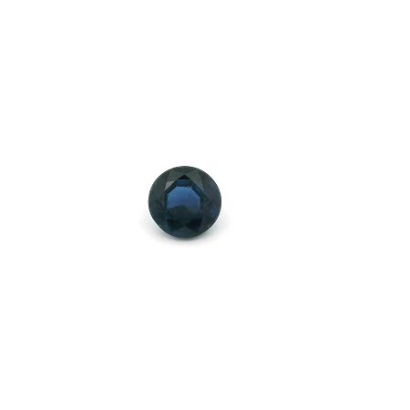 0.51 ct Round Blue Natural Sapphire