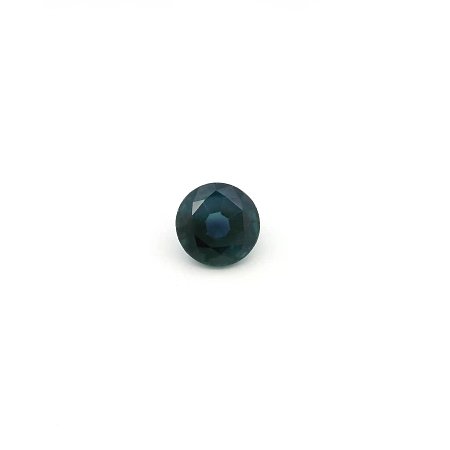 0.56 ct Round Blue Natural Sapphire