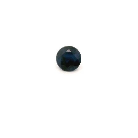 0.56 ct Round Blue Natural Sapphire