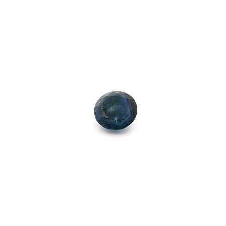 0.56 ct Round Blue Natural Sapphire