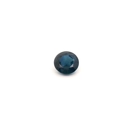 0.49 ct Round Blue Natural Sapphire