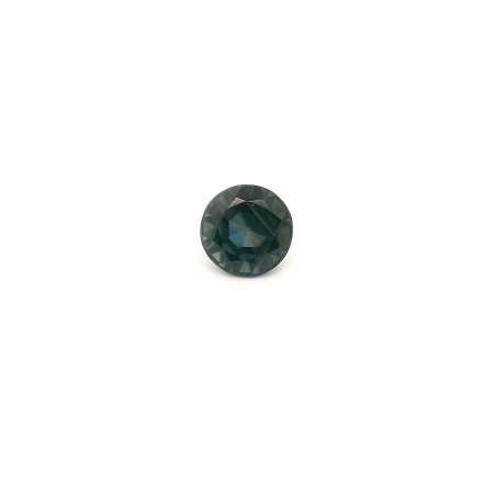0.60 ct Round Blue Natural Sapphire