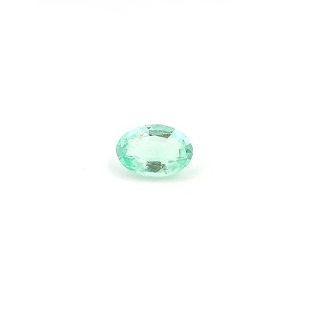 0.40 ct Oval Green Natural Emerald
