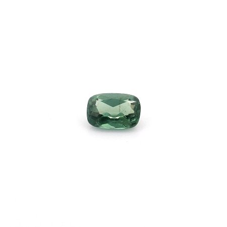 0.64 ct Cushion Green Natural Sapphire