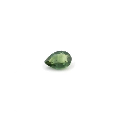 0.54 ct Pear Green Natural Sapphire
