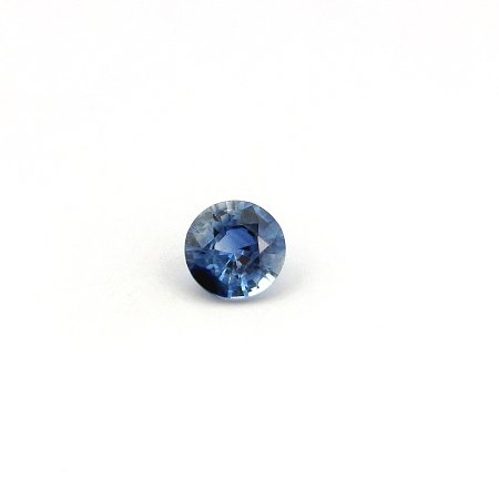 0.63 ct Round Blue Natural Sapphire