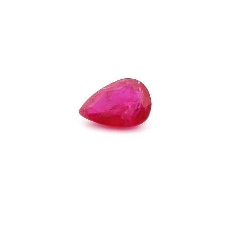 1.06 ct Pear Red Natural Ruby
