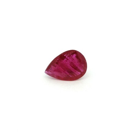 0.99 ct Pear Red Natural Ruby