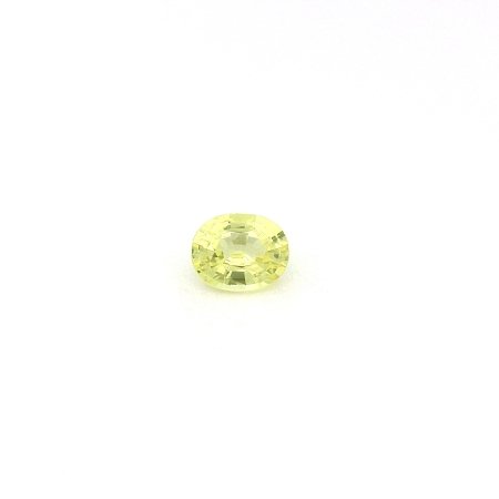 0.52 ct Oval Yellow Natural Sapphire