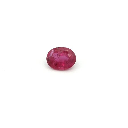 0.73 ct Oval Red Natural Ruby