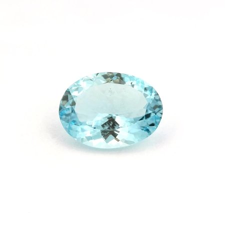 2.82 ct Oval Blue Natural Aquamarine