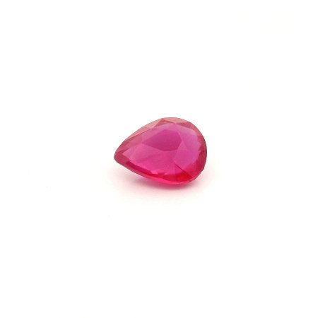 0.88 ct Pear Red Natural Ruby