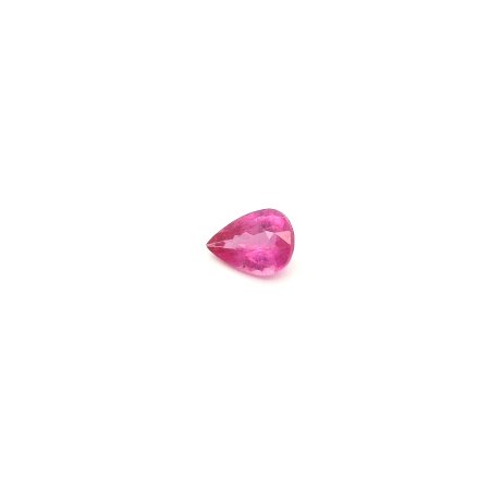 0.41 ct Pear Red Natural Ruby