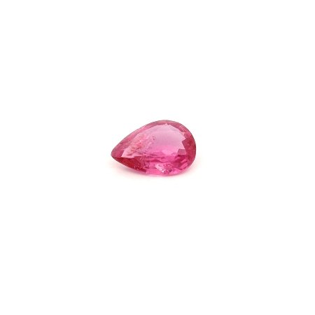 0.60 ct Pear Red Natural Ruby