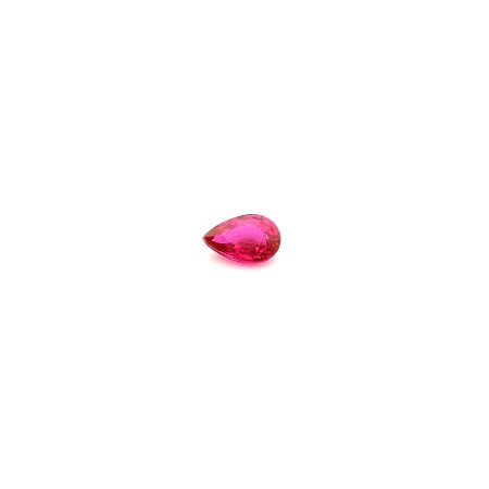 0.23 ct Pear Red Natural Ruby