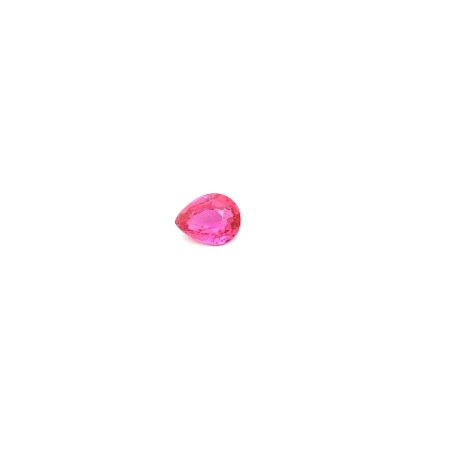 0.22 ct Pear Red Natural Ruby