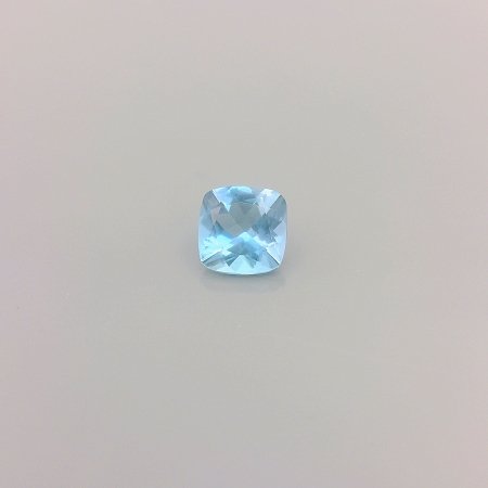 0.39 ct Cushion Blue Natural Aquamarine